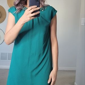 Dress with open back